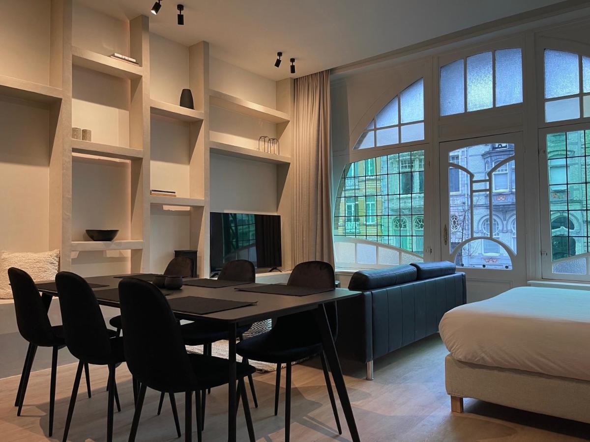 3 Bedroom Art-Nouveau Apartment With Free Parking Gent Exterior foto