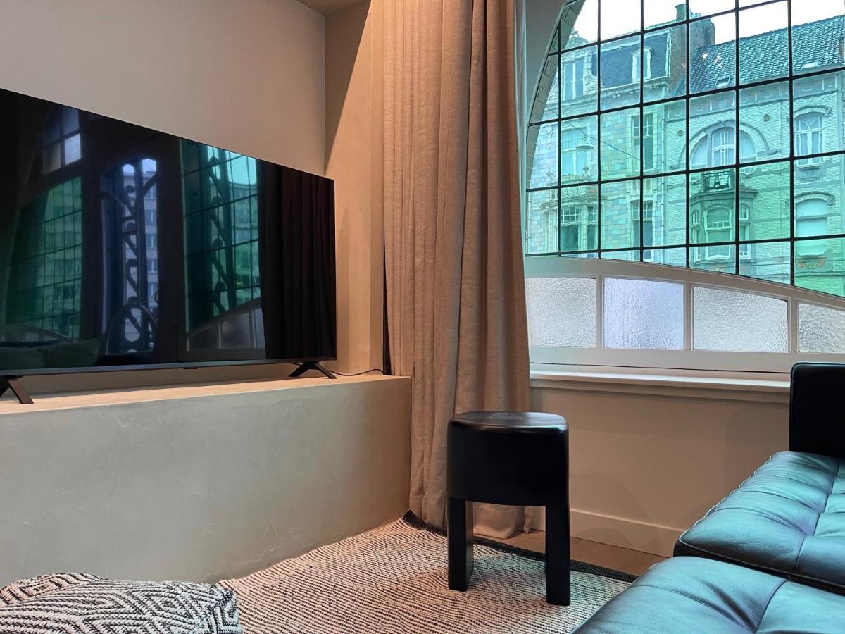 3 Bedroom Art-Nouveau Apartment With Free Parking Gent Exterior foto